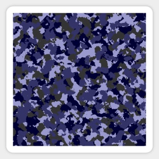 Violet Camouflage Sticker